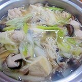 きのこと豆腐の塩麹鍋